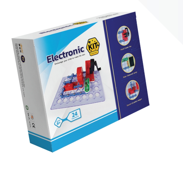 ชุดวงจรไฟฟ้า Electronic Kit 24 Experiments