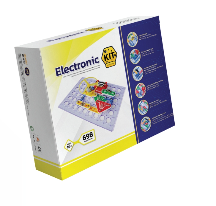 ชุดวงจรไฟฟ้า Electronic Kit 698 Experiments