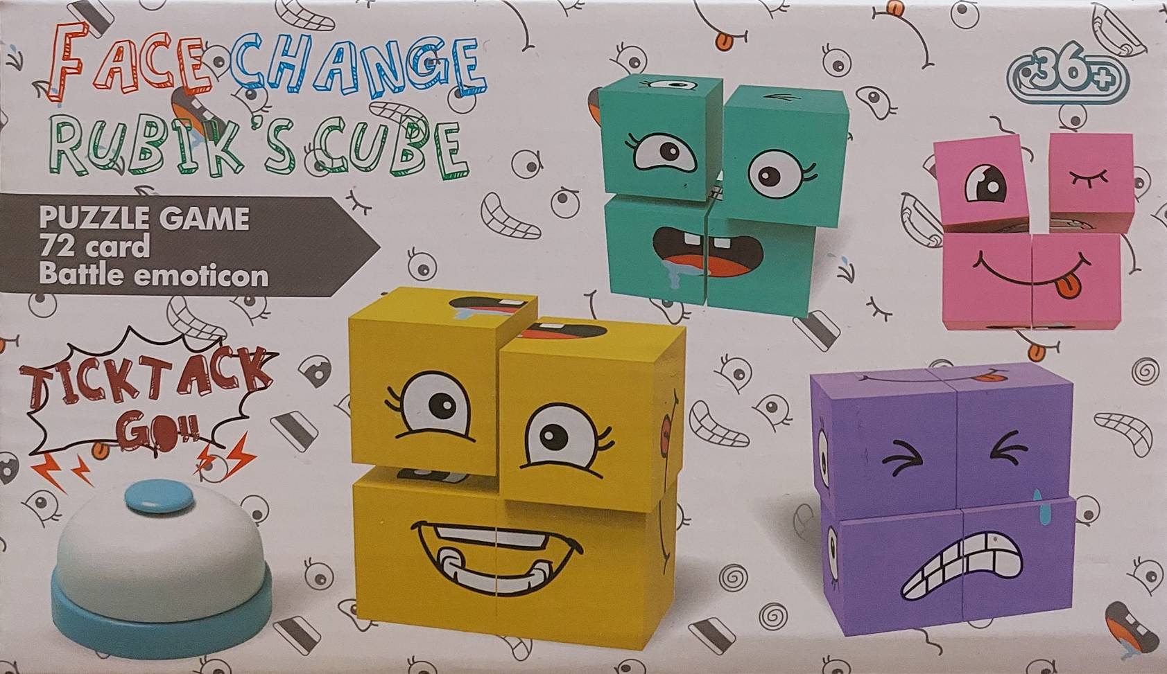 เกมรูบิคเปลี่ยนหน้า Face Change Rubik's Cube